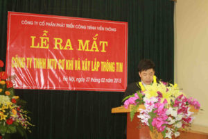 Mot So Hinh Anh Ve Le Ra Mat Cong Ty Tnhh Mtv Co Khi Va Xay Lap Thong Tin Mecin 6